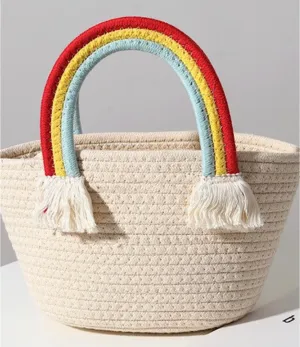 Mini Rainbow Tote