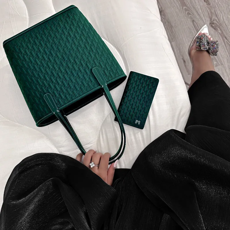 Mini Tote Bag / Green