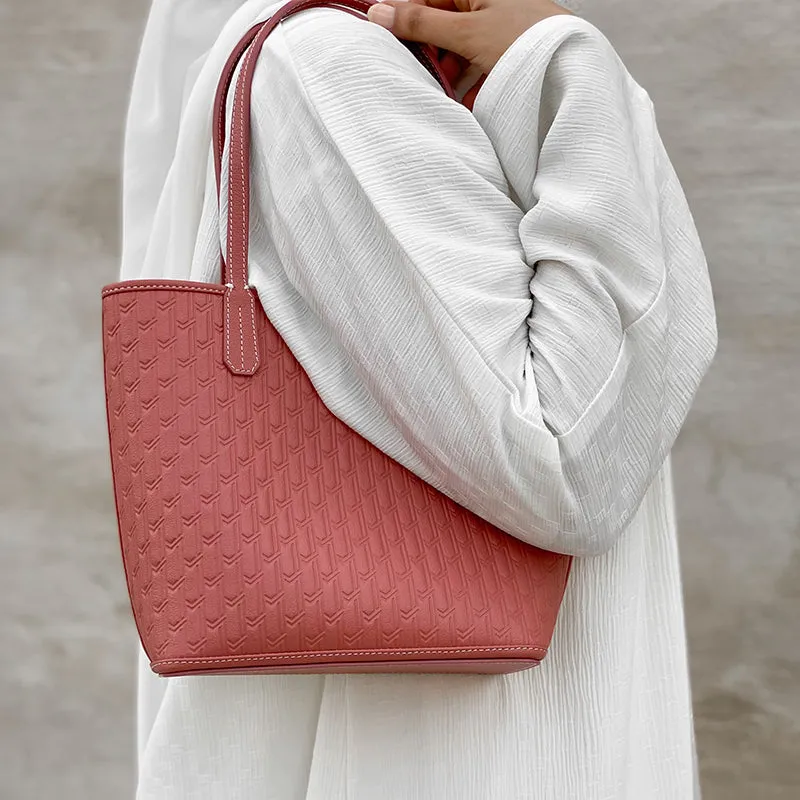 Mini Tote Bag / Pink