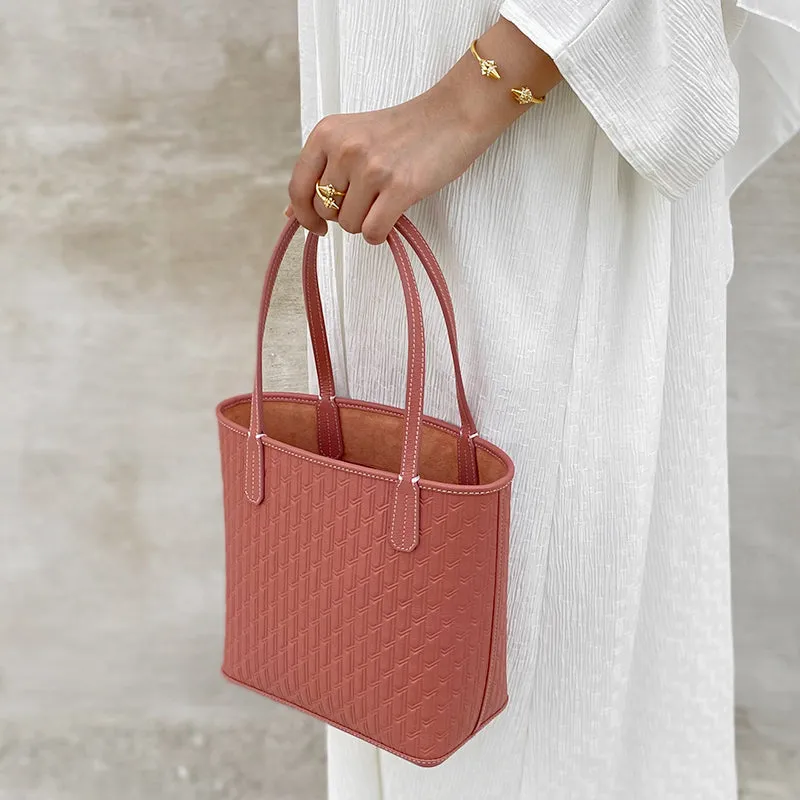 Mini Tote Bag / Pink