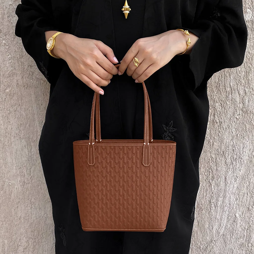 Mini Tote Bag / Tan