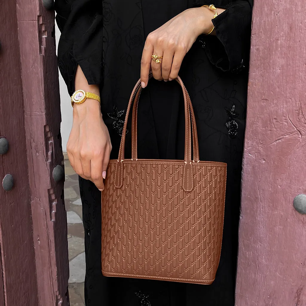 Mini Tote Bag / Tan