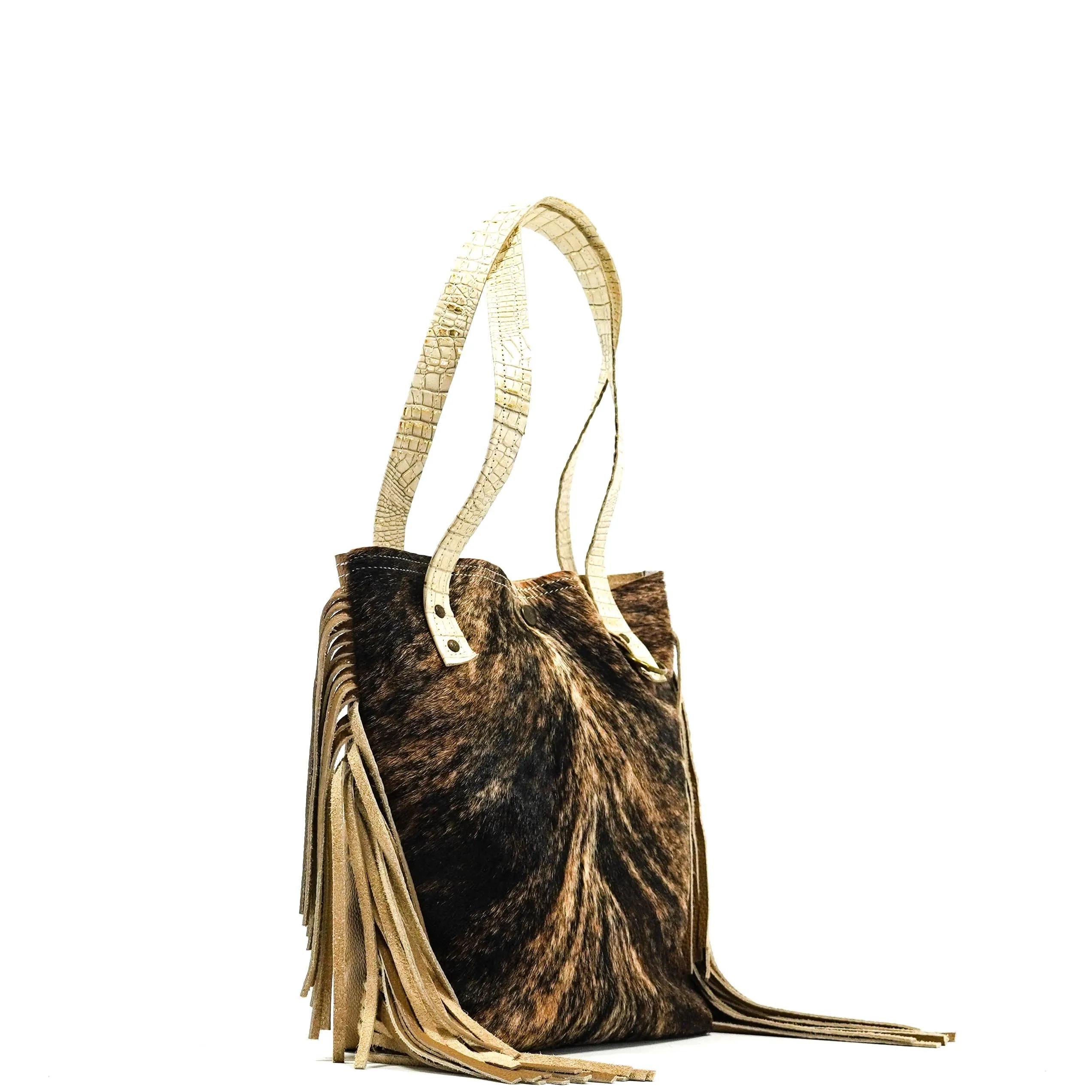 Mini Trisha - Two-Tone Brindle w/ No Embossed