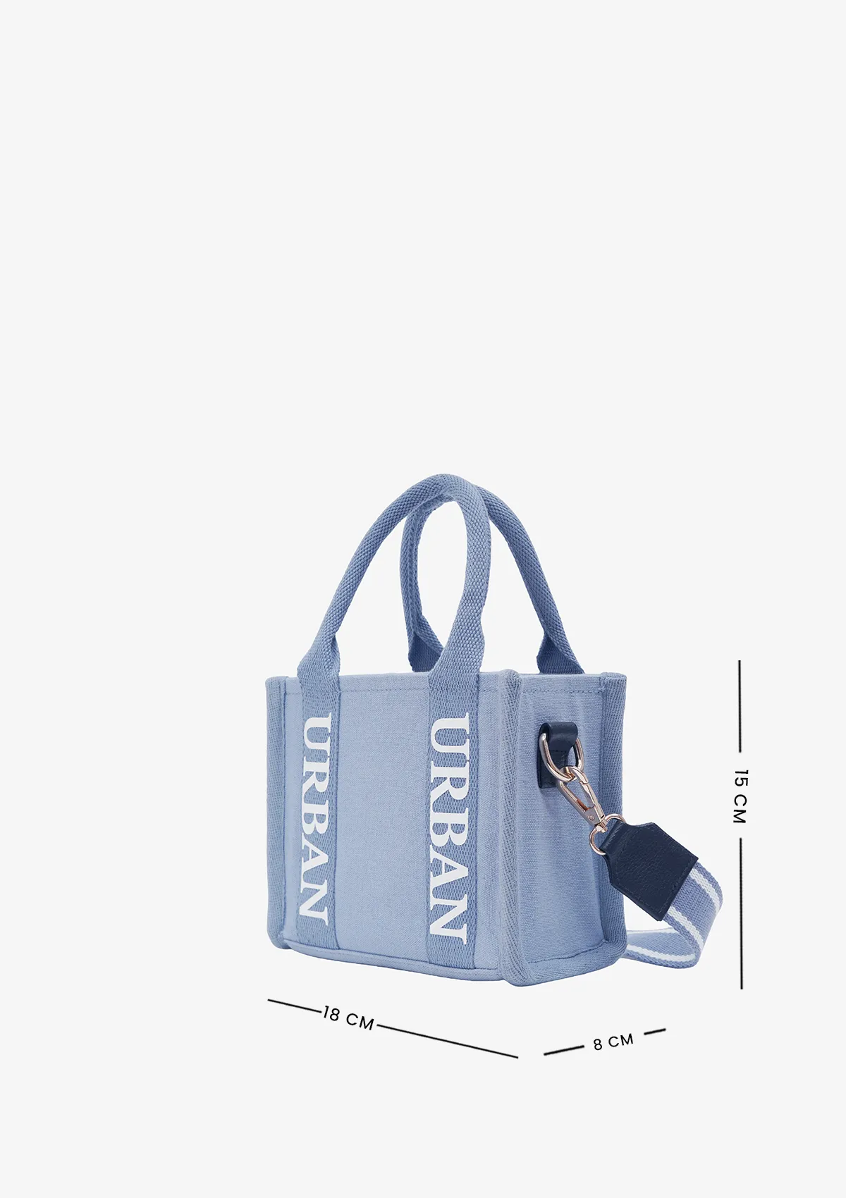 MINI URBAN TOTE | AZURE BLUE