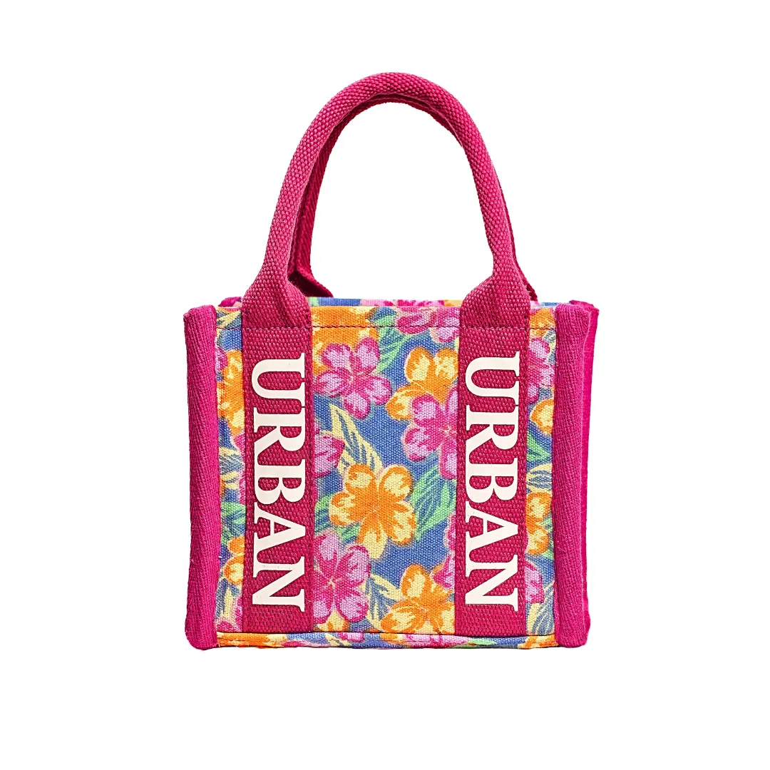 MINI URBAN TOTE FLORAL POP