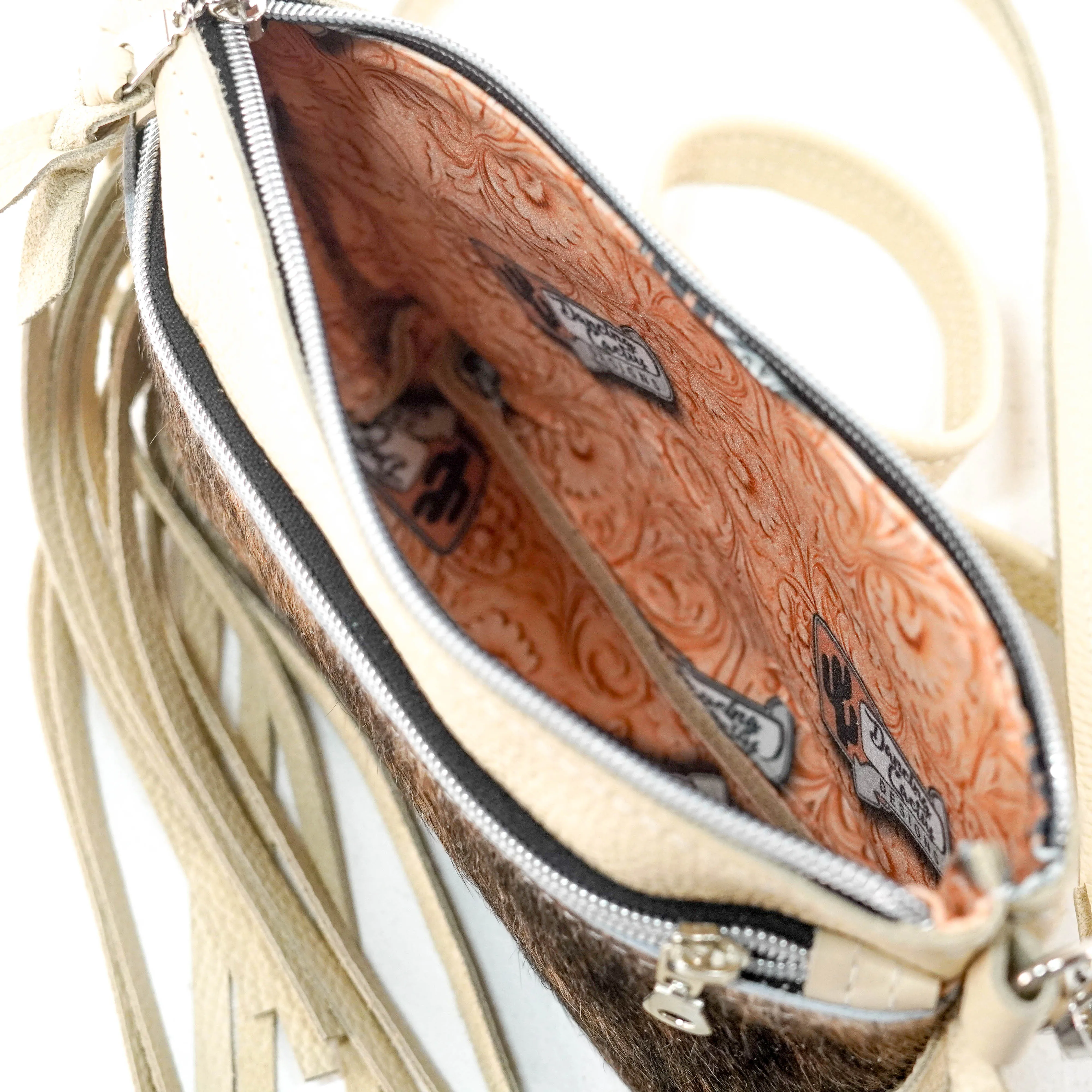 Miss Kitty - Brindle w/ Bone Leather