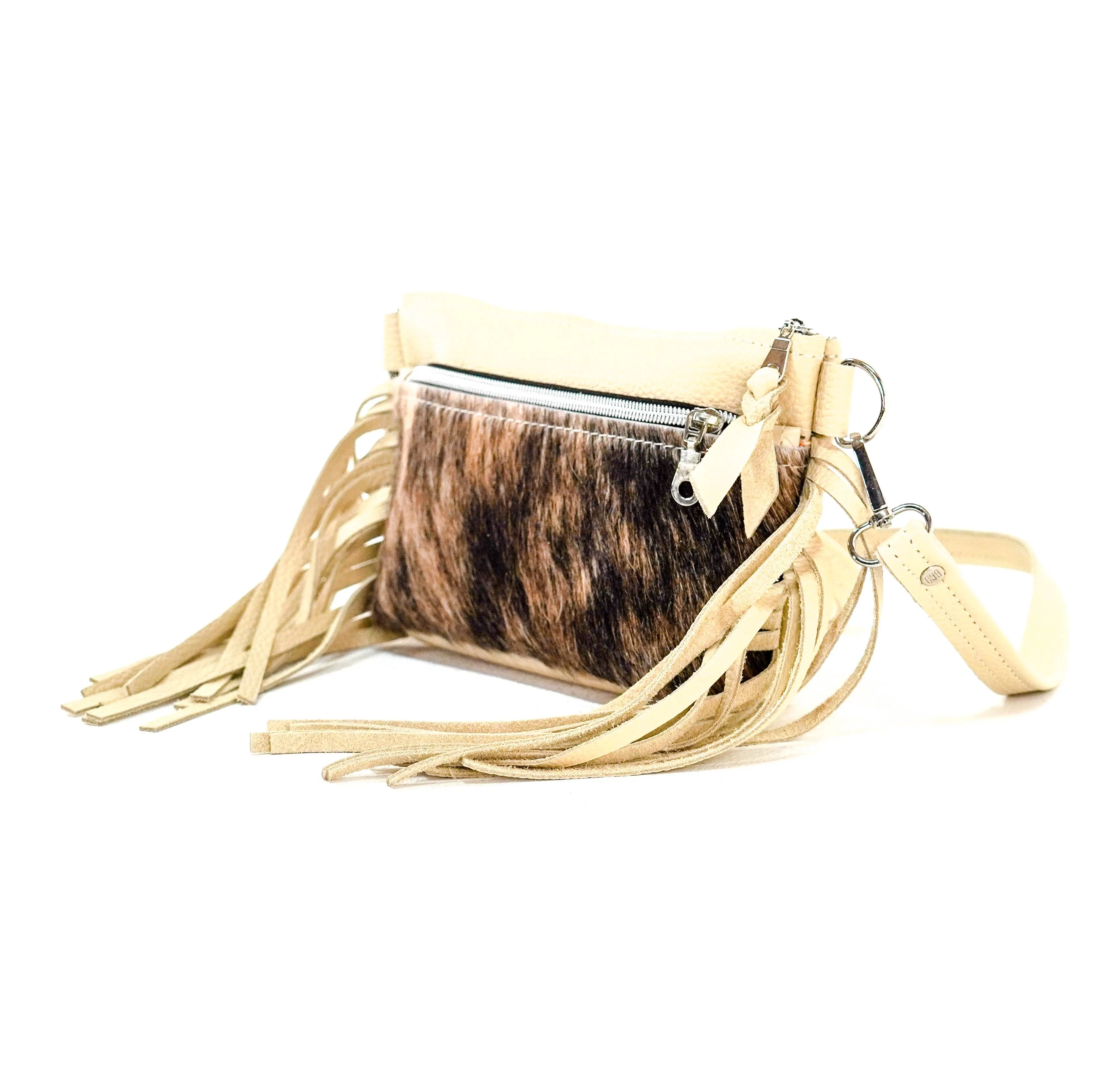 Miss Kitty - Brindle w/ Bone Leather