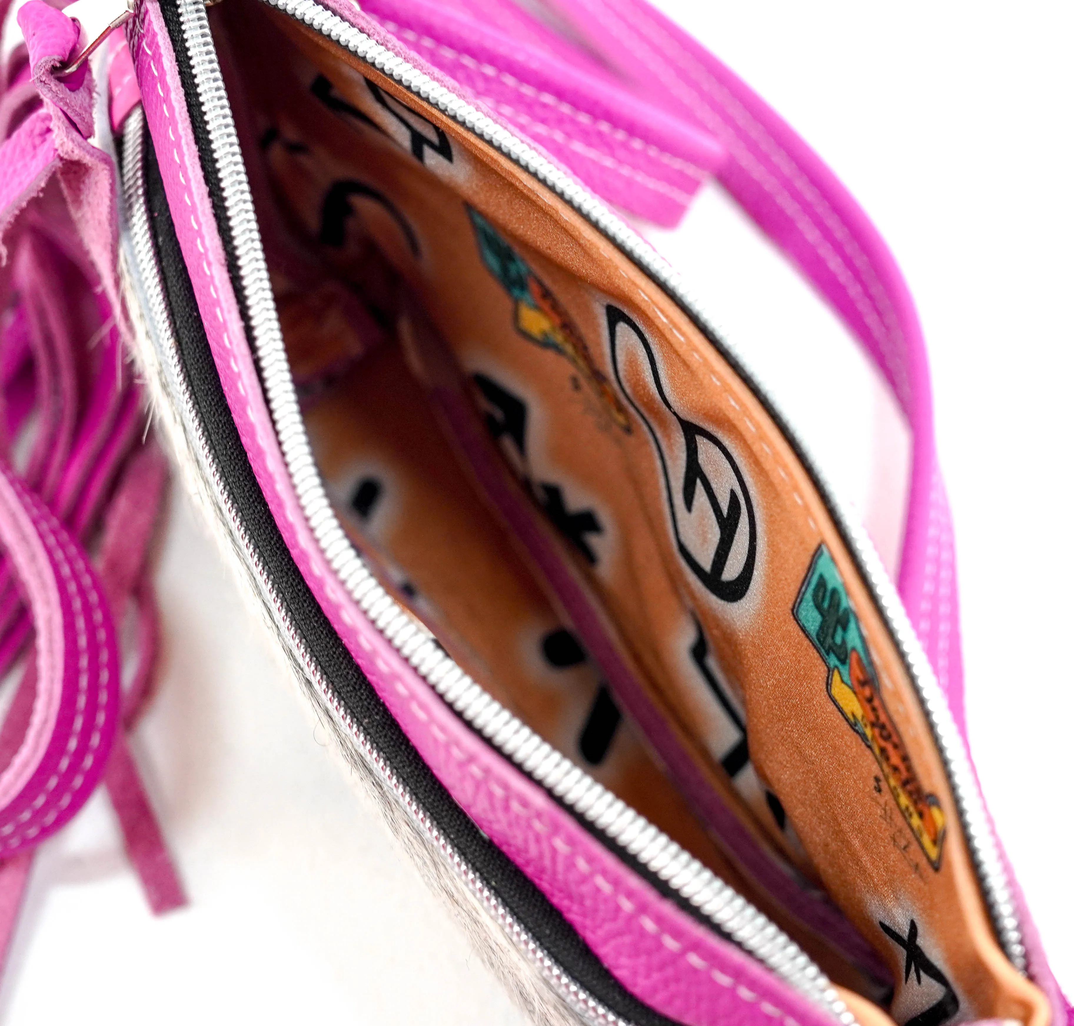 Miss Kitty - Brindle w/ Pink Leather