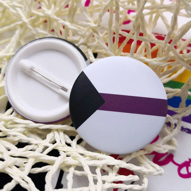 MRIMIN LGBT Transgender Pride Pin Back Buttons Badge Party Favors Supplies Accessories Cute Locker Buttons For Teens
