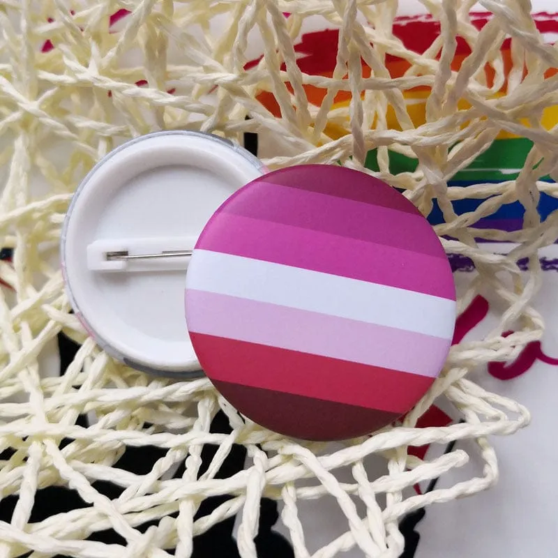 MRIMIN LGBT Transgender Pride Pin Back Buttons Badge Party Favors Supplies Accessories Cute Locker Buttons For Teens