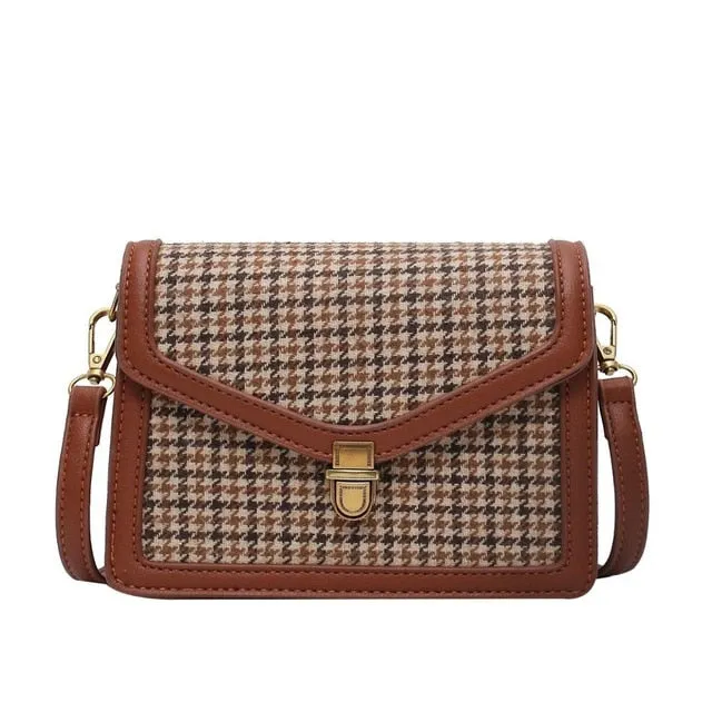 MSGHER Solid Color PU Leather Crossbody Bags For Women 2020 Chain Shoulder Messenger Bag Female Travel Lock Handbags
