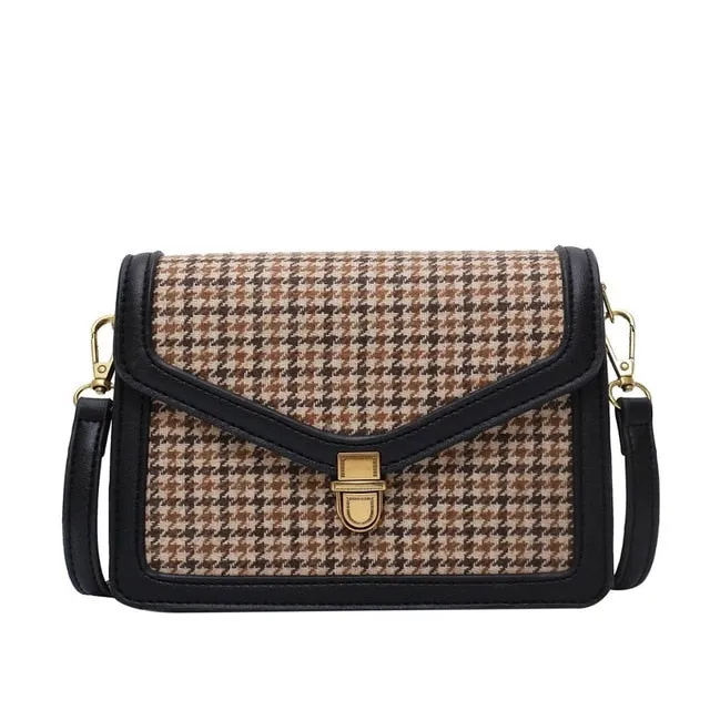 MSGHER Solid Color PU Leather Crossbody Bags For Women 2020 Chain Shoulder Messenger Bag Female Travel Lock Handbags