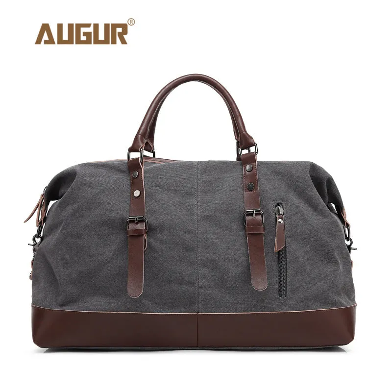 Neutral Large Capacity Canvas Dual Use Handbags
