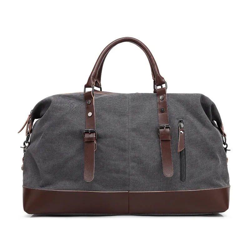Neutral Large Capacity Canvas Dual Use Handbags
