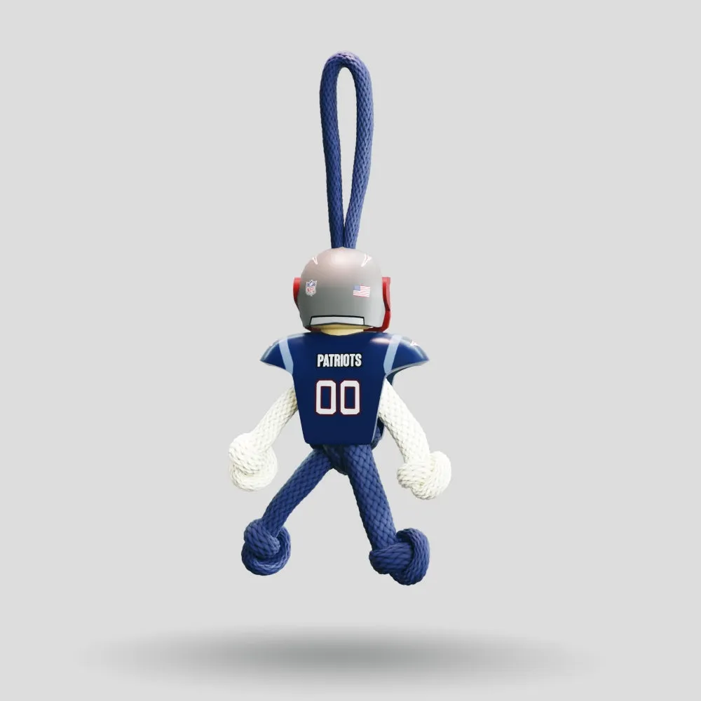 New England Patriots Paracord Buddy Keychain