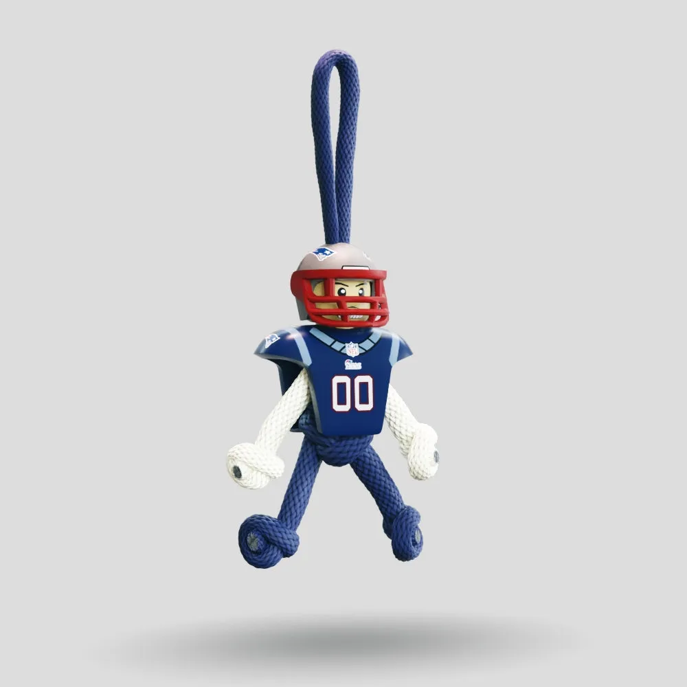 New England Patriots Paracord Buddy Keychain