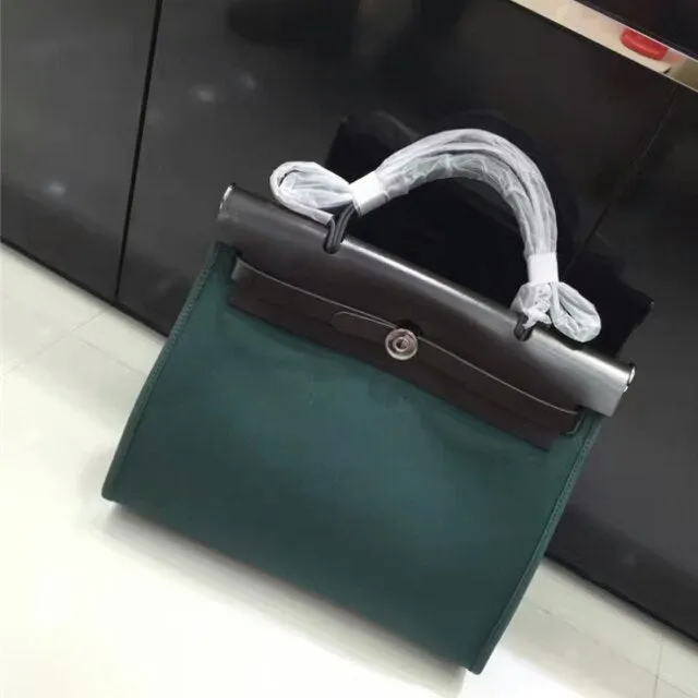 New Fashion Leather and Canvas Women Bag