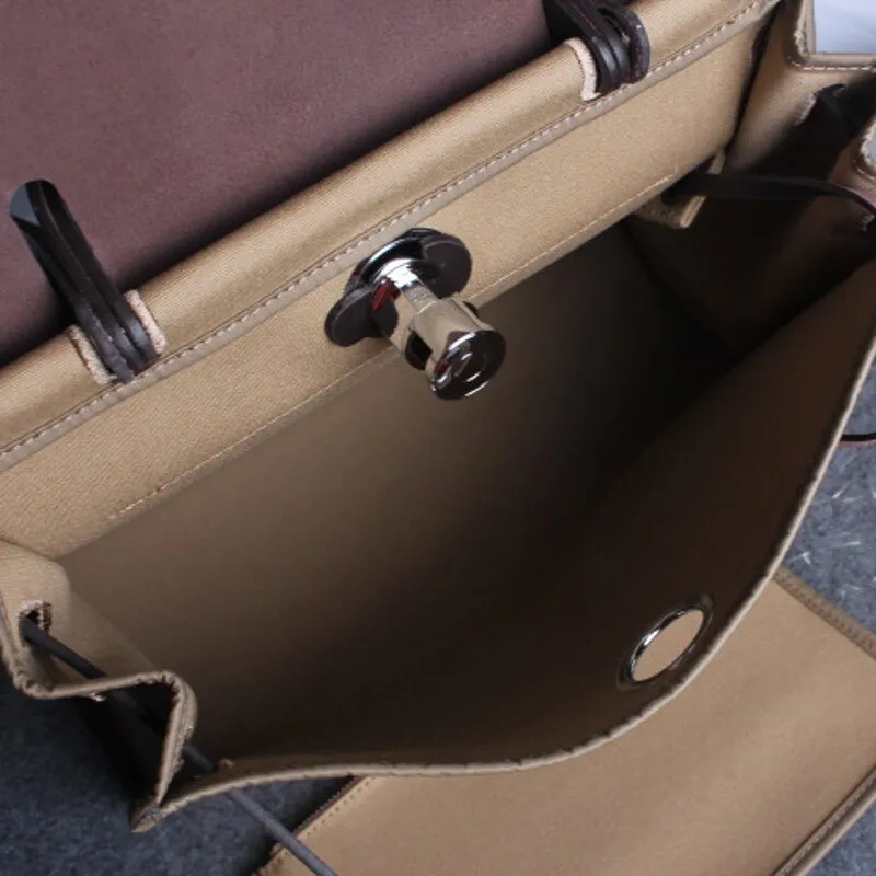 New Fashion Leather and Canvas Women Bag