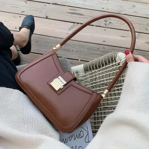 New Trendy PU Leather Crossbody Shoulder Handbags For Women And Girls Small Travel Hand Bags For Ladies