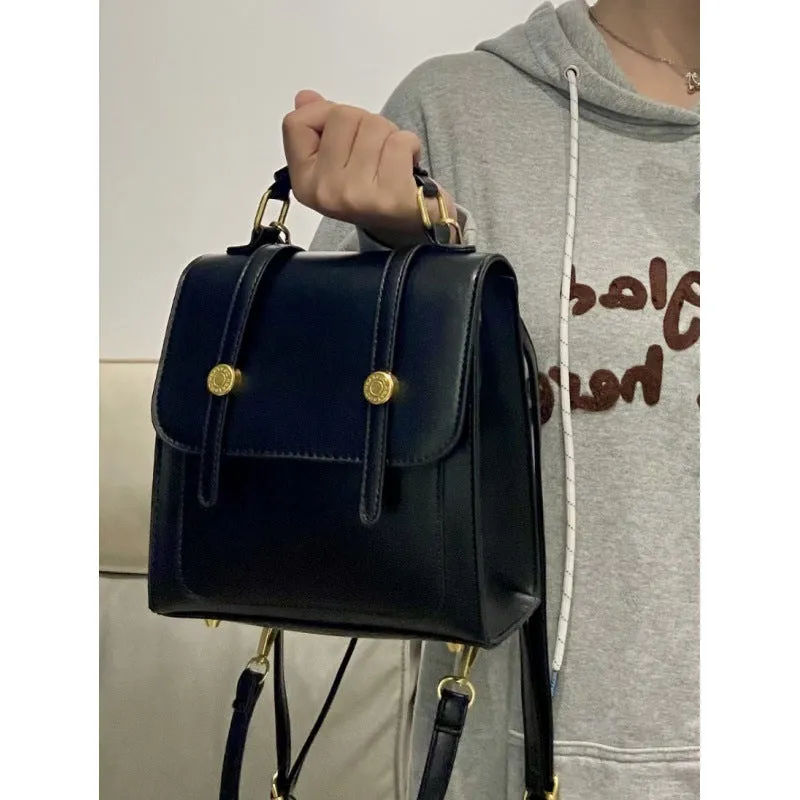 New Vintage Female Summer Tide Portable Backpacks