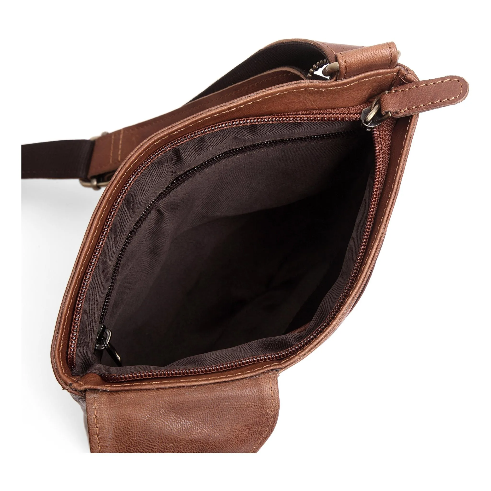 NEWPORT Leather Sling Bag for Men