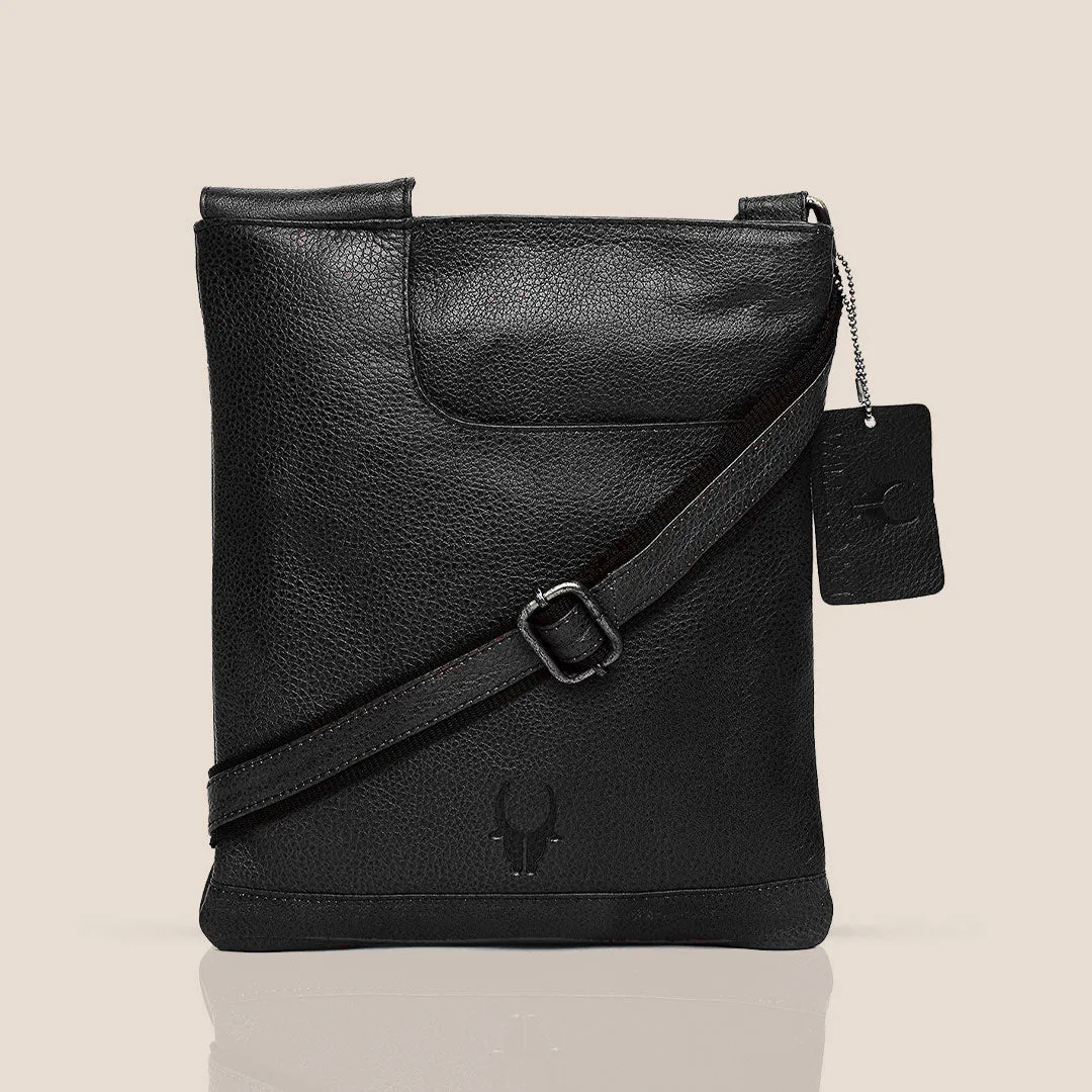 NEWPORT Leather Sling Bag for Men