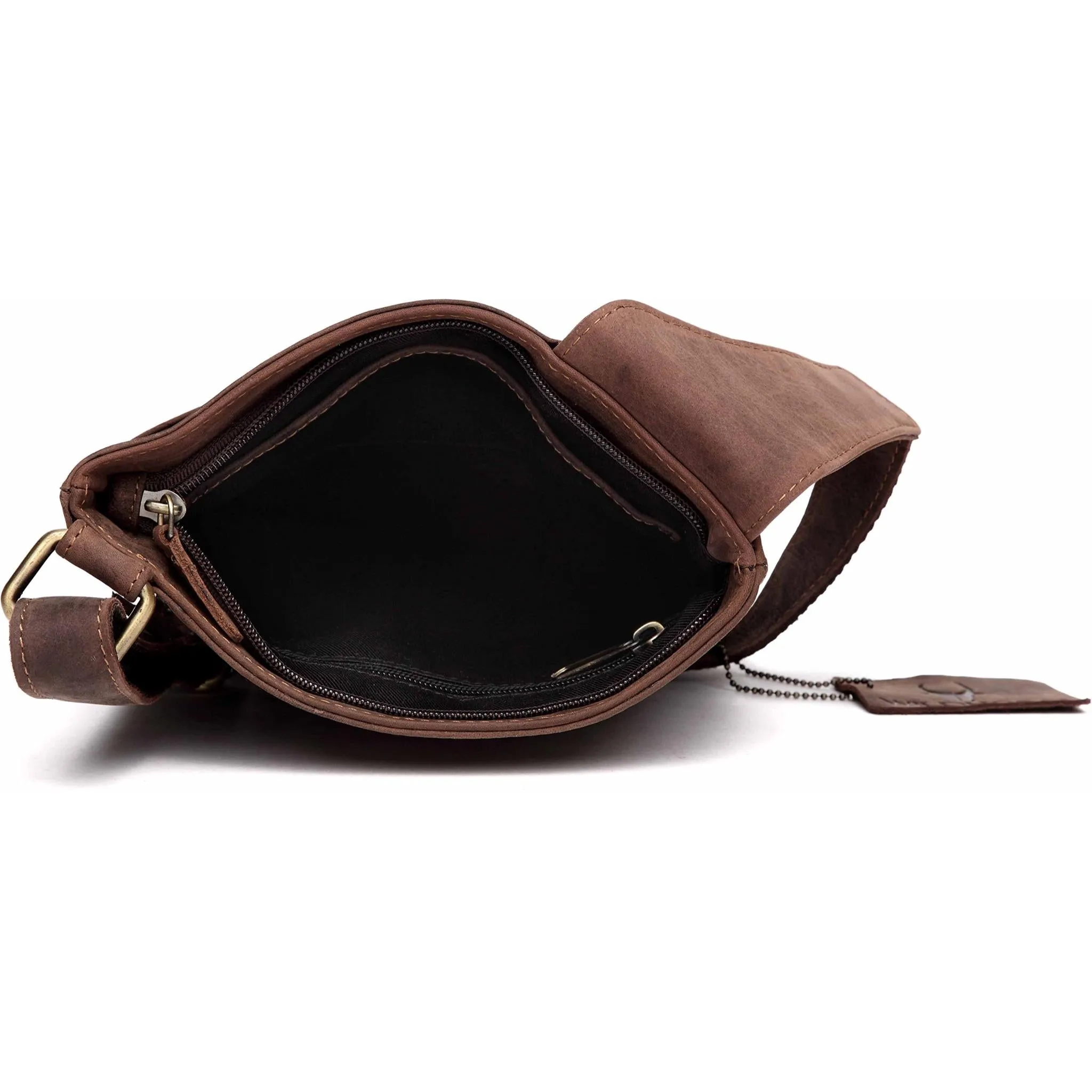NEWPORT Leather Sling Bag for Men