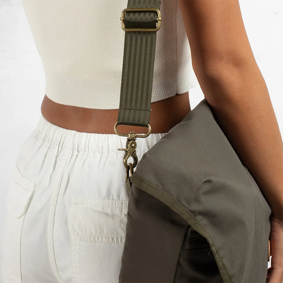 Northside Bostin Large Messenger - Recycled Canvas