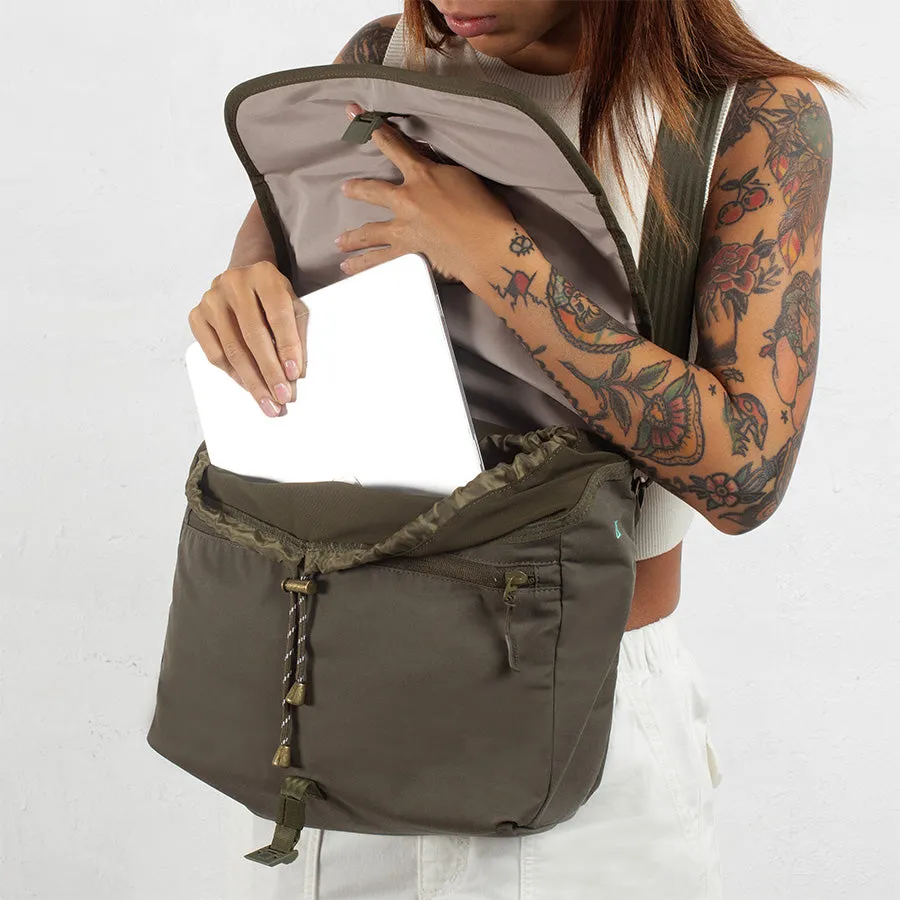 Northside Bostin Large Messenger - Recycled Canvas