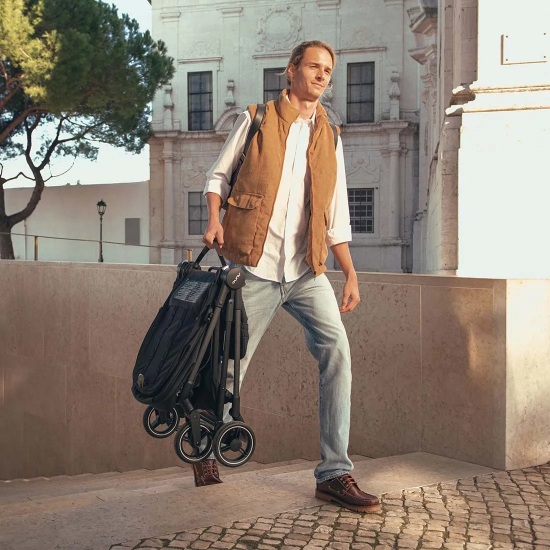 Nuna IXXA Next Compact Stroller - Caviar