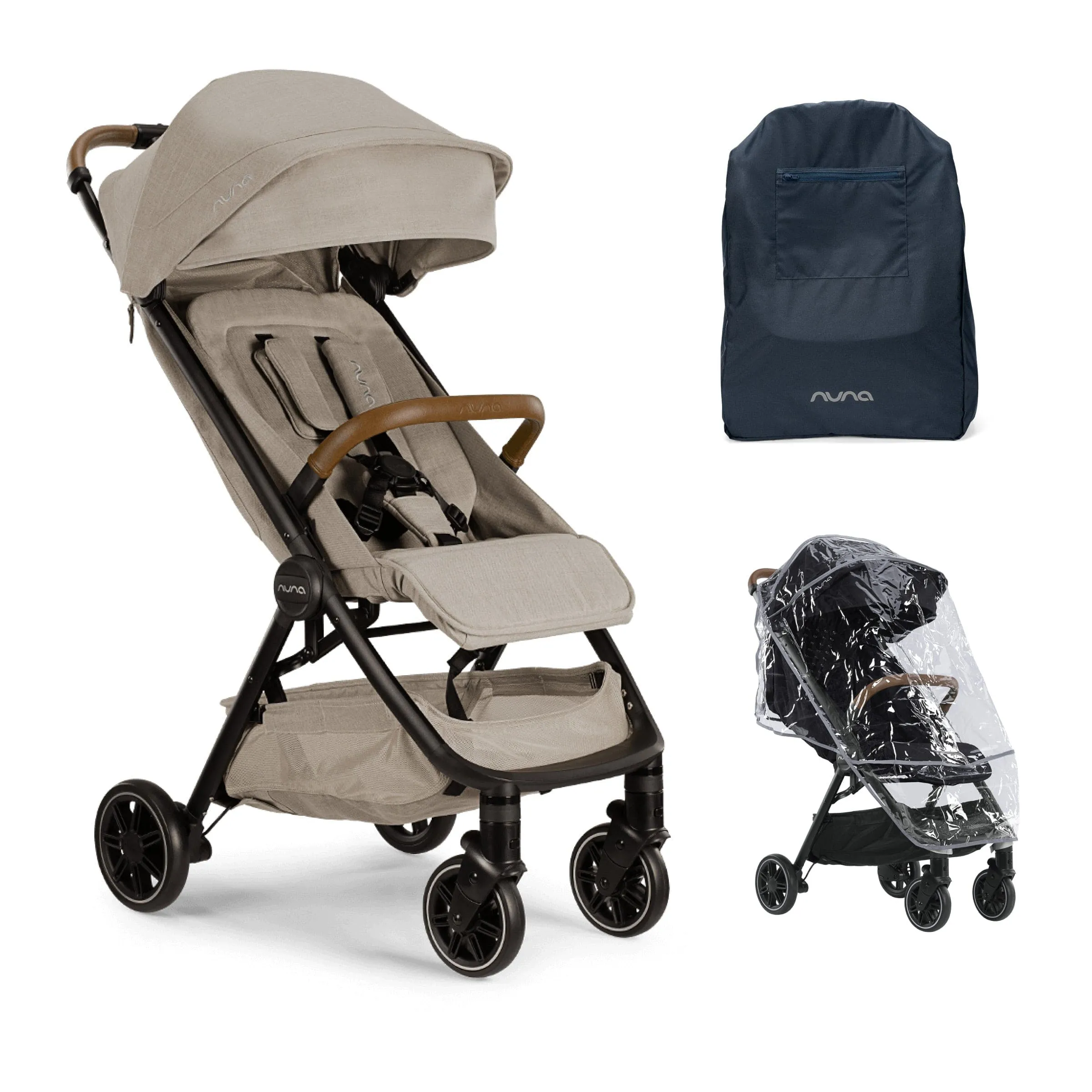 Nuna TRVL Compact Stroller - Hazelwood