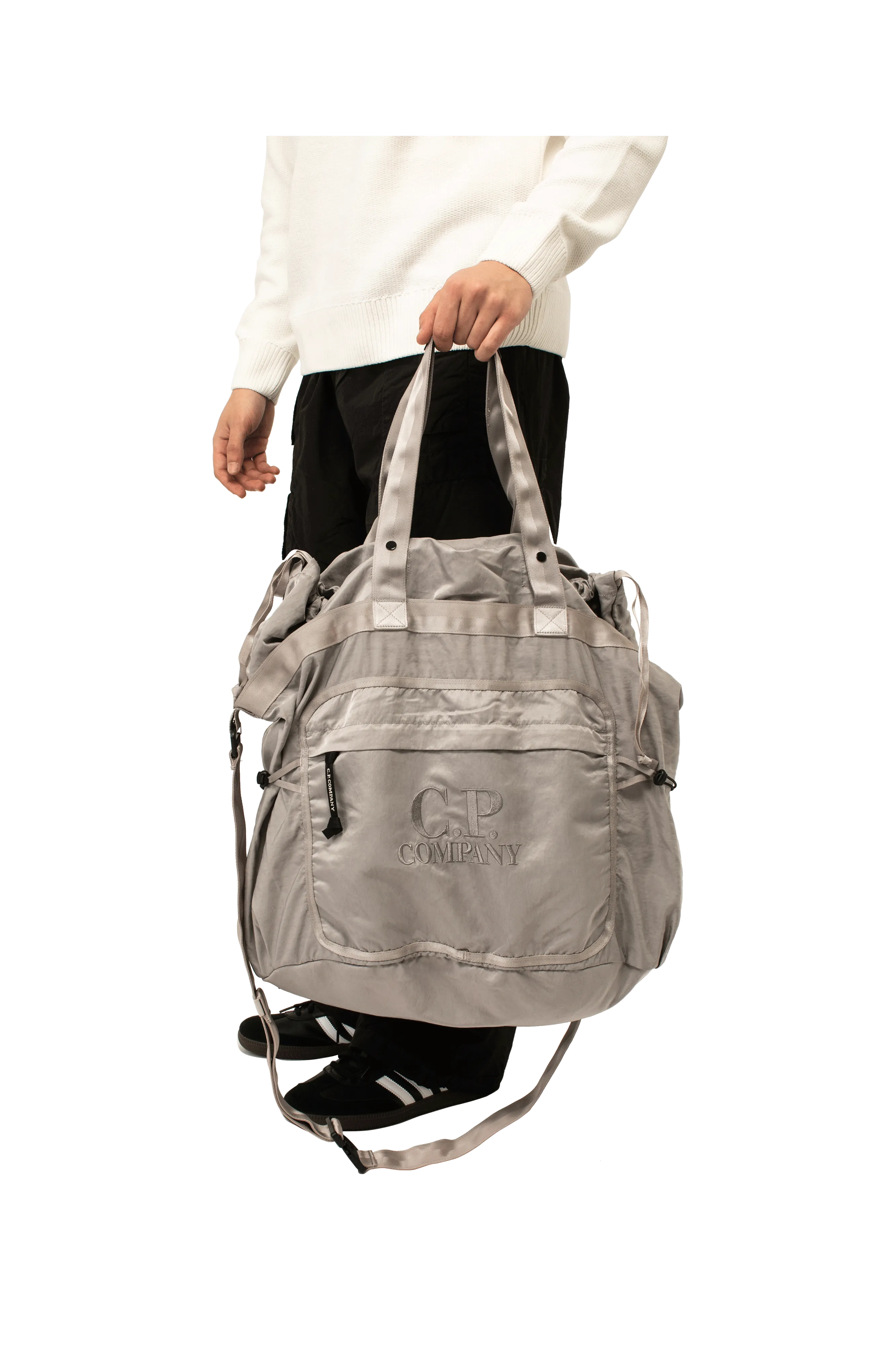 Nylon B Crossbody Messenger Bag