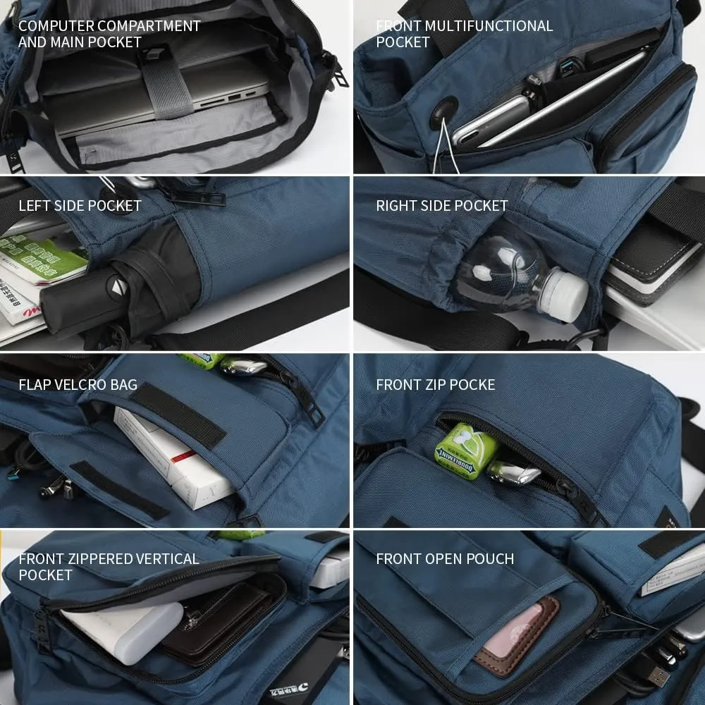 Oliver | Versatile waterproof laptop messenger bag