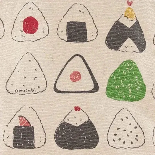Onigiri Delight MINI Cotton Tote Bag
