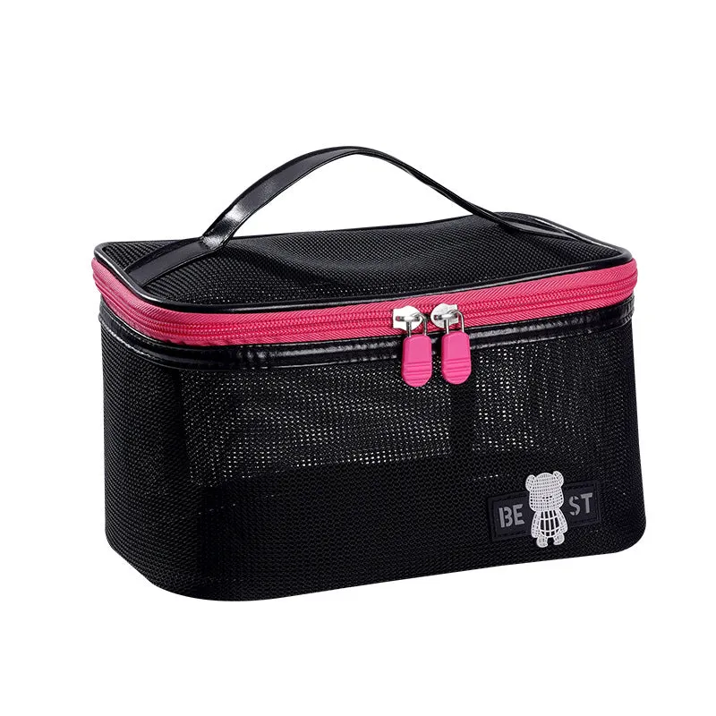 Open Cover Business Trip Storage Large Cosmetic Bags