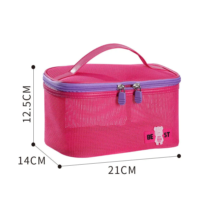 Open Cover Business Trip Storage Large Cosmetic Bags