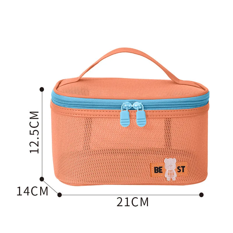 Open Cover Business Trip Storage Large Cosmetic Bags