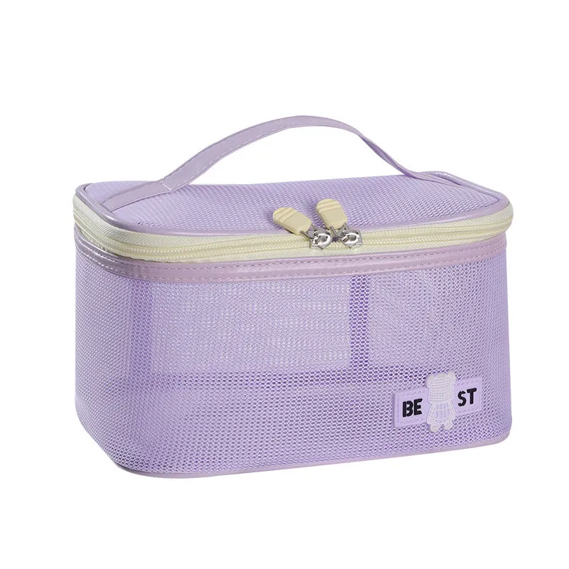 Open Cover Business Trip Storage Large Cosmetic Bags