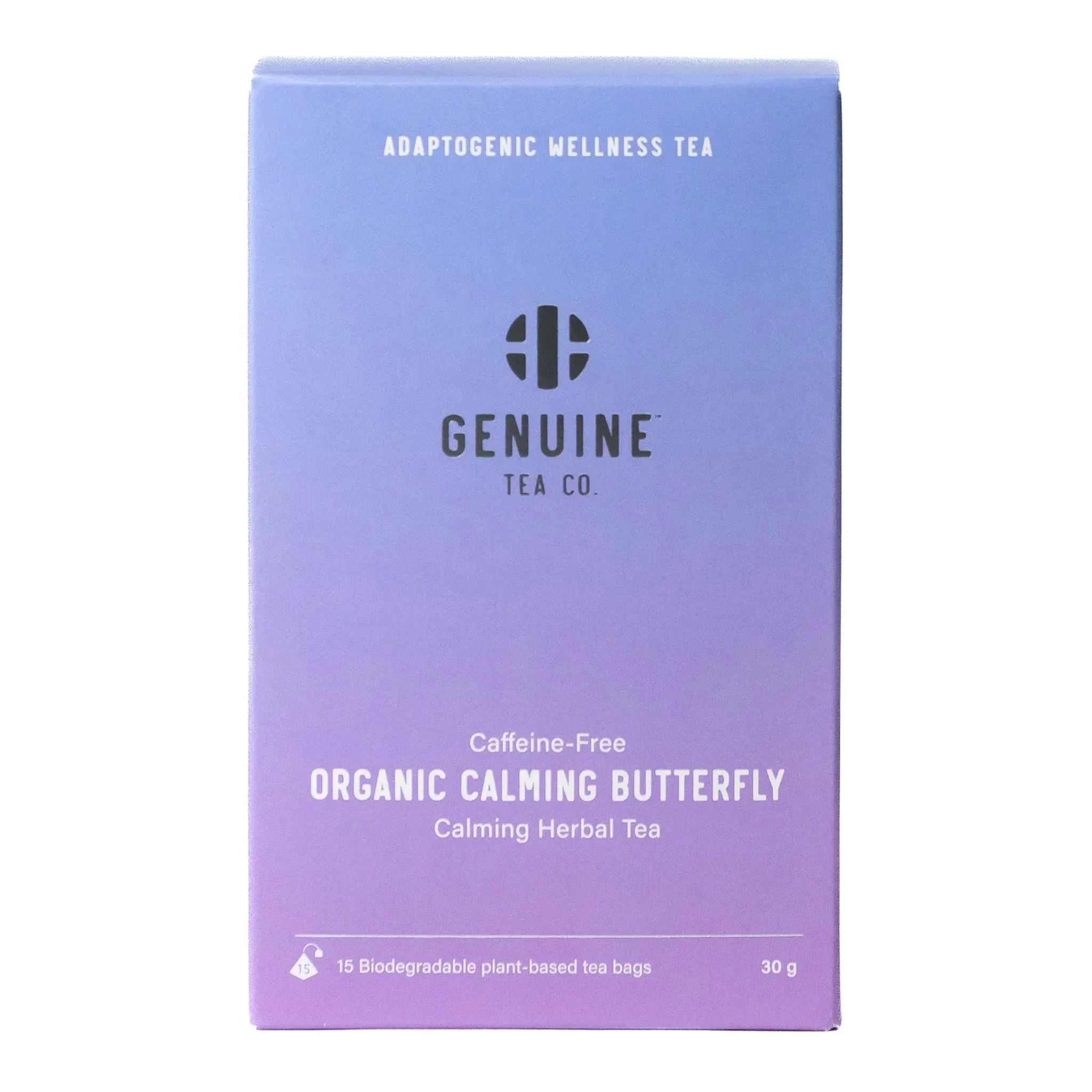Organic Calming Butterfly - Pyramid Tea Bags