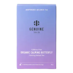 Organic Calming Butterfly - Pyramid Tea Bags