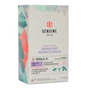 Organic Moringa Mint Herbal Tea - Pyramid Tea Bags