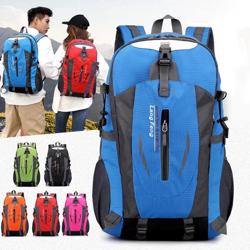Outdoor 40L Waterproof Travel Hiking Rucksack Backpack