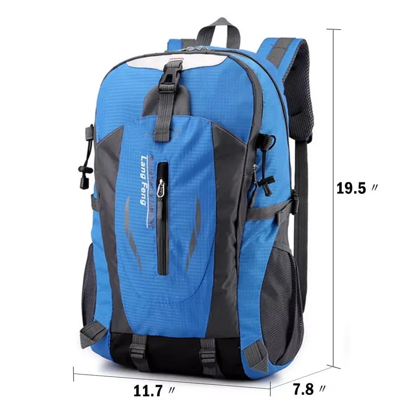 Outdoor 40L Waterproof Travel Hiking Rucksack Backpack