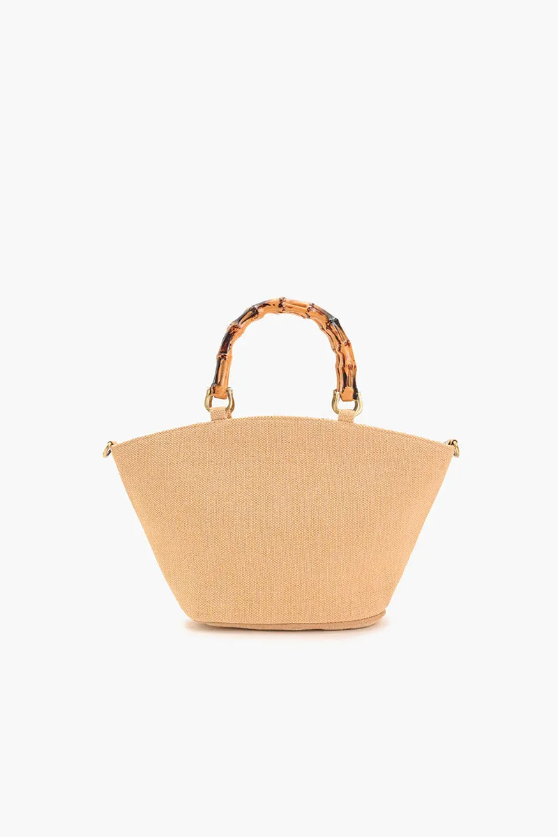 Palm Dunes Embellished Mini Tote