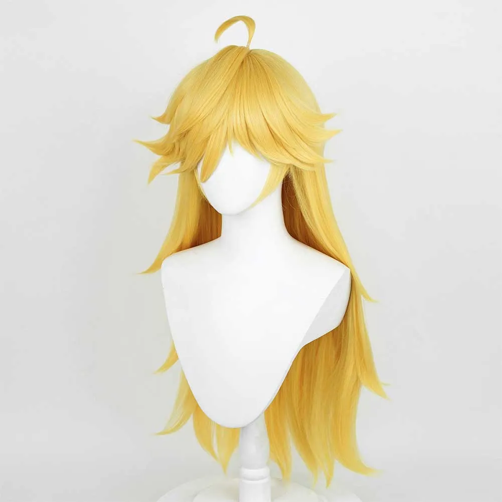 Panty & Stocking With Garterbelt Panty Anime Character Cosplay Yellow Wig Heat Resistant Synthetic Hair Props