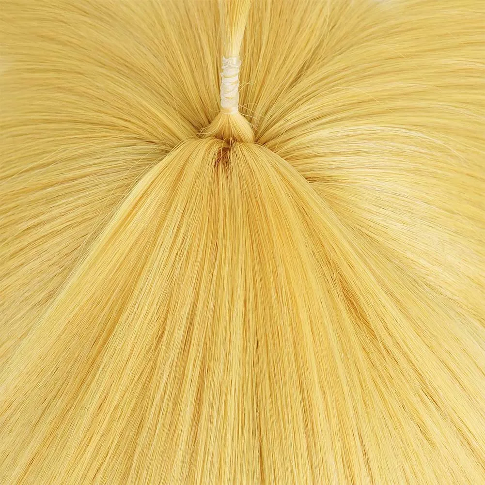 Panty & Stocking With Garterbelt Panty Anime Character Cosplay Yellow Wig Heat Resistant Synthetic Hair Props