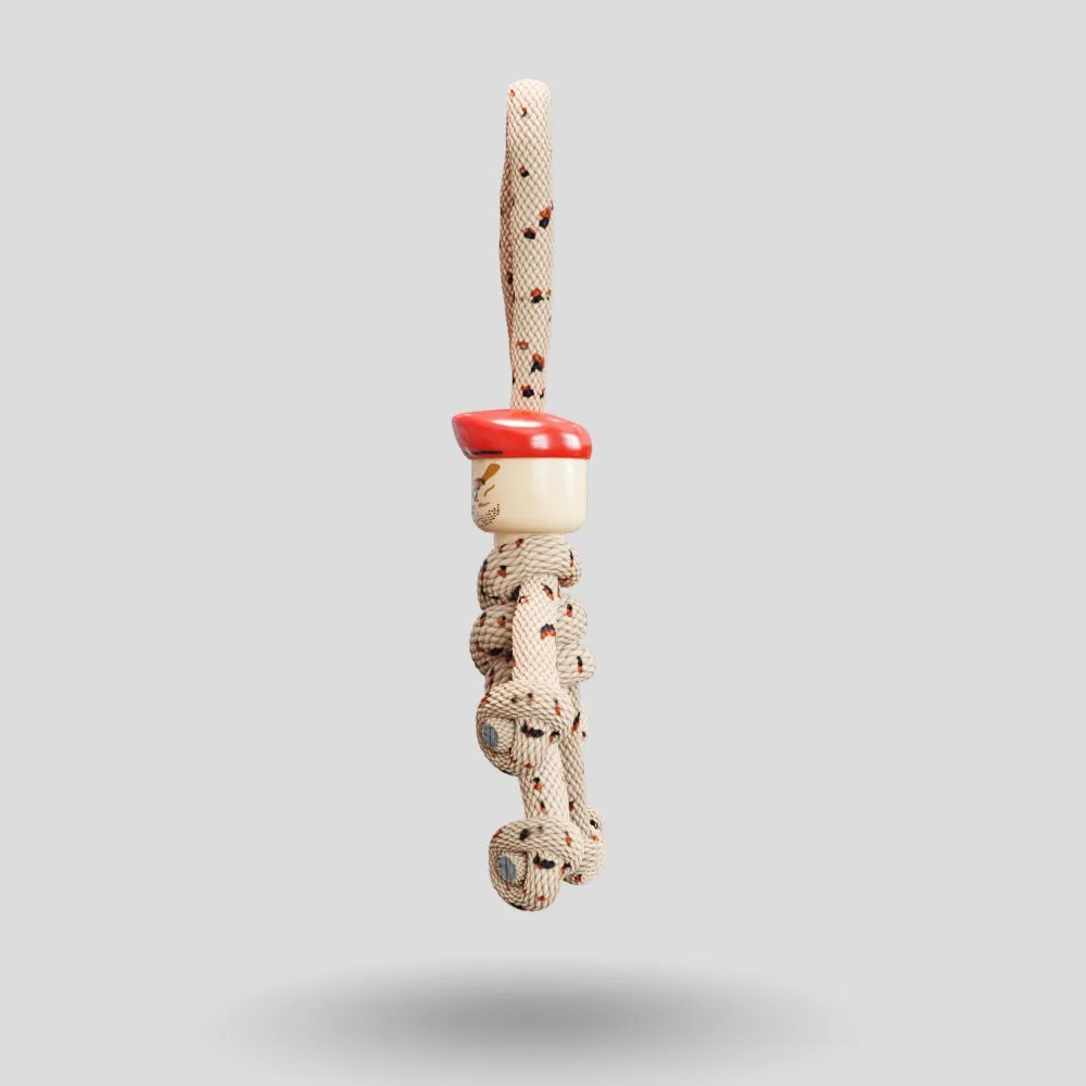 Paratrooper Paracord Buddy Keychain