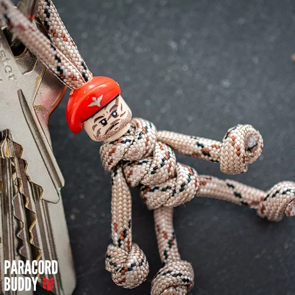 Paratrooper Paracord Buddy Keychain