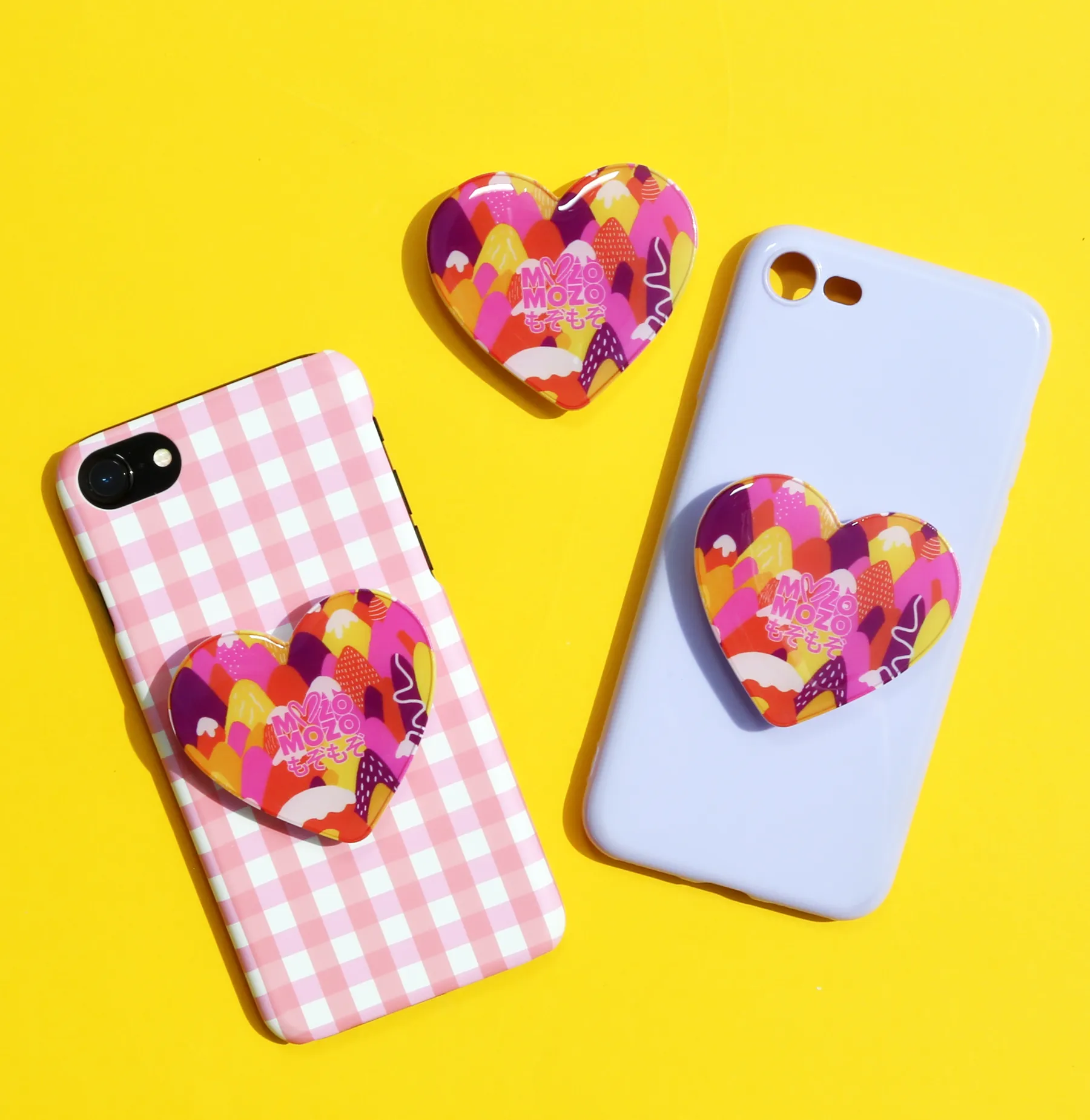 Phone grip - Pinkdust mountain