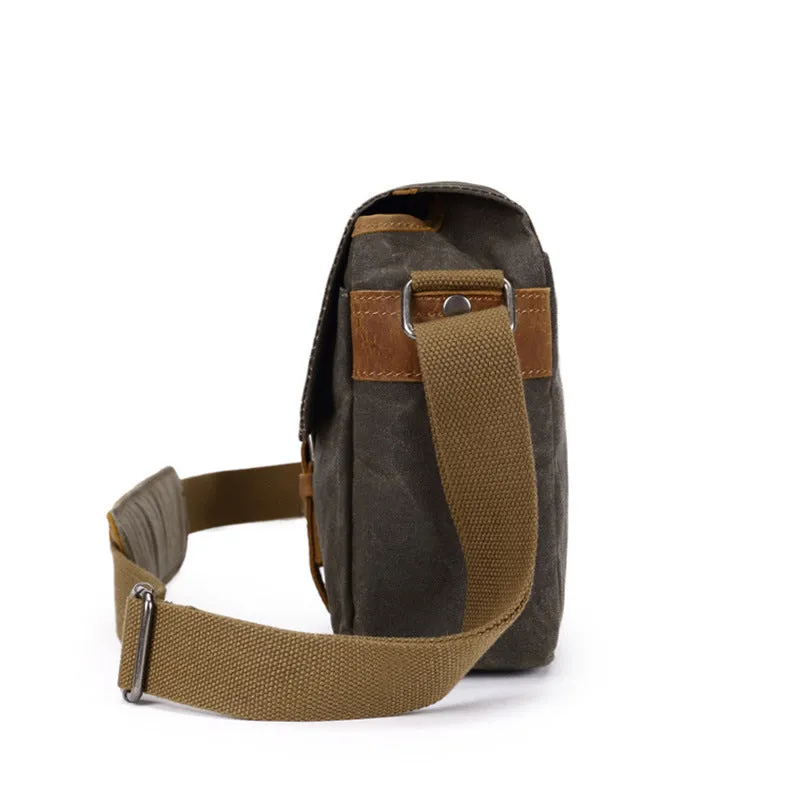 Photographic Hunter Camera Bag Canvas DSLR Camera Bag Vintage Crossbody Messenger Bag 8816
